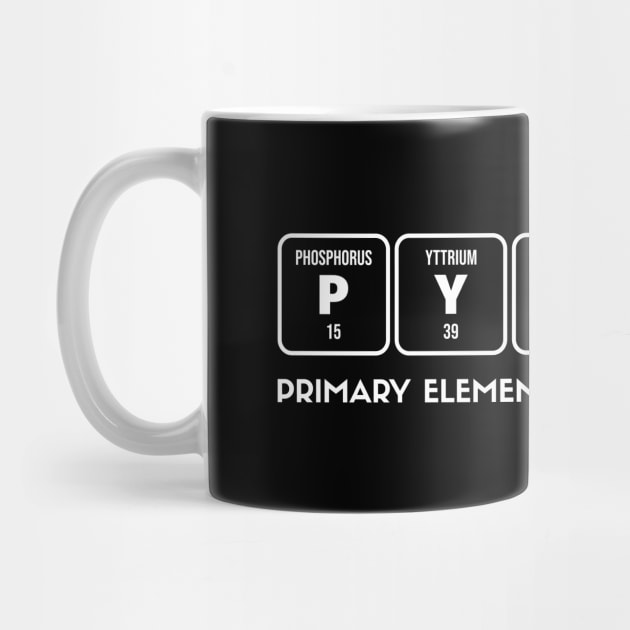 Python Primary Elements of Data Analysis by Peachy T-Shirts